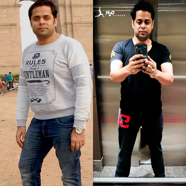 2.5_months_weight_loss_transformation_nikhil